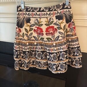 Colorful mini skirt